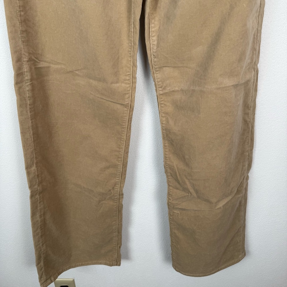 NWT Mother The Dodger Sneak Slouchy Straight Leg Pants in Taos Taupe 30 - Picture 5 of 12